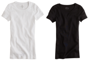 Perfect-fit tee, J Crew